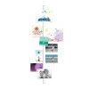 Cimaise info Strip avec 6 aiments ARTI TEQ 2 - Cimaise Tableau 