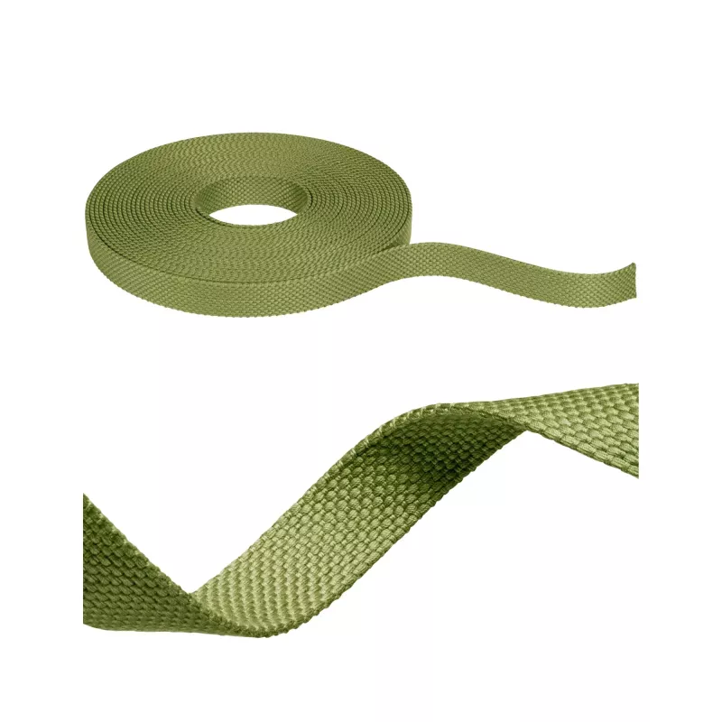 ULine Sangle 10m Dacron Textil Cuivre Vert