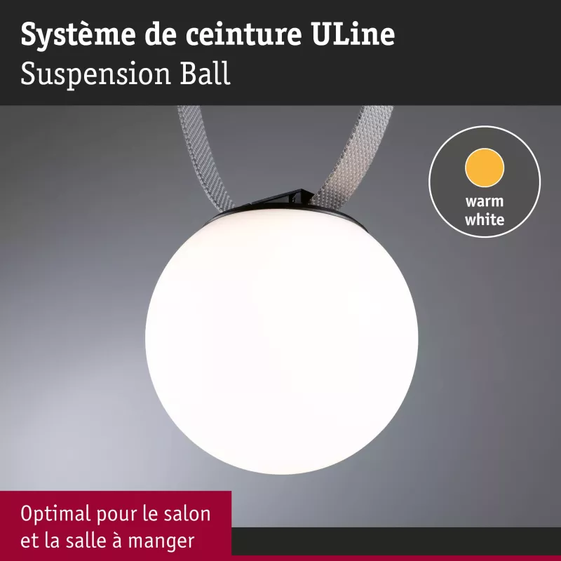 ULine Suspension LED Ball 795lm 8W 150mm 3000K
