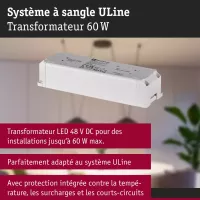ULine accessoires Transfo 60VA Blanc 230/48V 29mm - système d'accrochage et décoration - détail 4