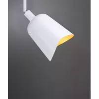 ,URail Abat-jour DecoSystems Alvaro 144mm Blanc,, Doré, - système d'accrochage et décoration - détail 8