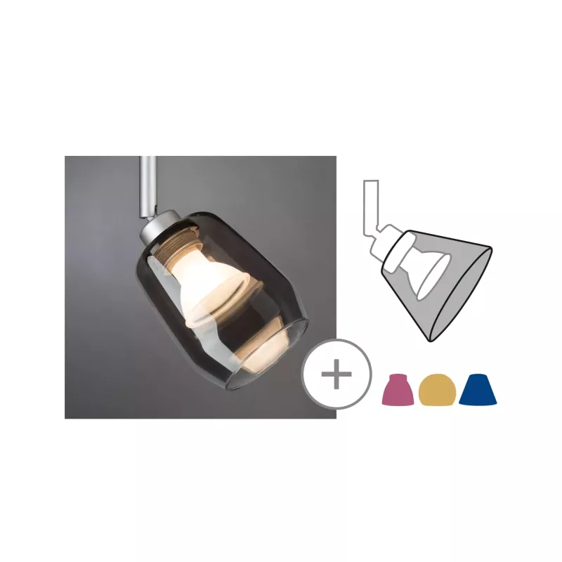 URail Abat-jour DecoSystems Vento 80mm Verre
