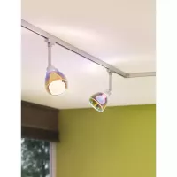 URail Lampenschirm DecoSystems Wolbi 90mm Dichroic - système d'accrochage et décoration - détail 5