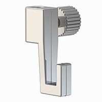 Gancio leggero da 4 kg - sospensione per quadri su rotaie Artiteq ARTI TEQ 2 - Cimaise Tableau 