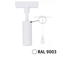 URail Adaptateur de suspension Universal max. 50W 230V Blanc signal - système d'accrochage et décoration - détail 2