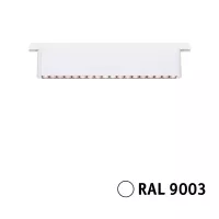URail Lightbar 3-Step-Dim Zelos 1050lm 10W 3000K gradable 230V Blanc signal - système d'accrochage et décoration - détail 3