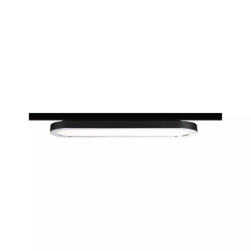 ,URail Panneau Loop 480lm 7W 2700K 230V Noir mat,,, - système d'accrochage et décoration