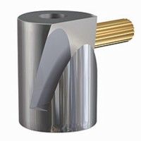 Gancho redondo 5 kg + tornillos de latón - suspensión de riel para cuadros artiteq ARTI TEQ 2 - Cimaise Tableau 