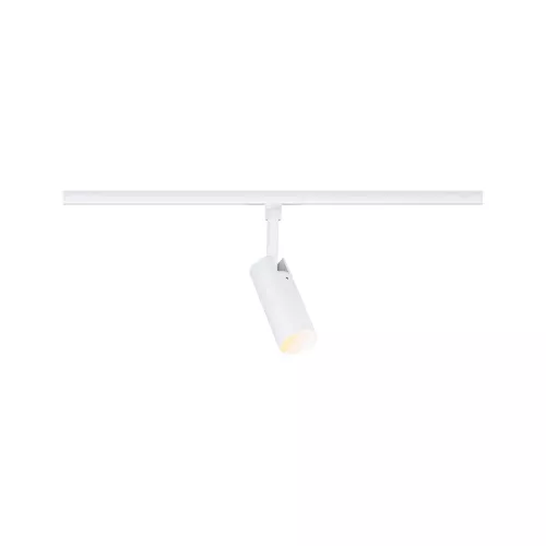 URail Spot sur rail 3-Step-Dim Tubo Spot individuel 320lm 4W 2700 - 4000K gradable 230V Blanc signal