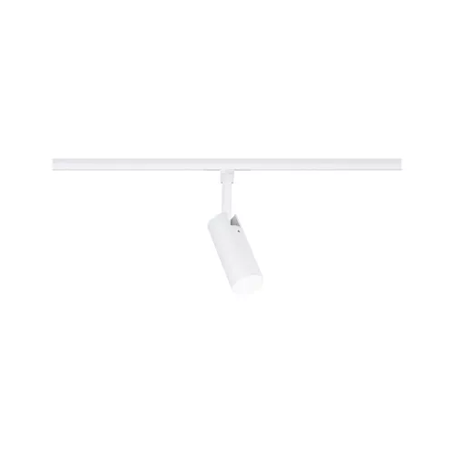 URail Spot sur rail 3-Step-Dim Tubo Spot individuel 320lm 4W 2700 - 4000K gradable 230V Blanc signal