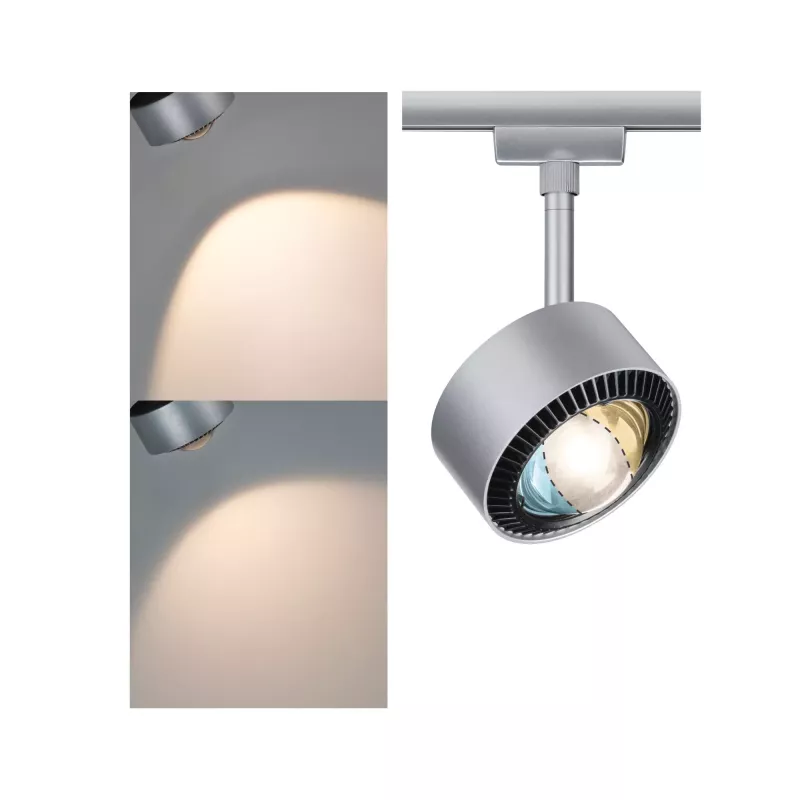 URail Track spotlight Aldan Individual spotlight 500lm 8W White Switch 230V PAULMANN 28 - Cimaise Tableau 