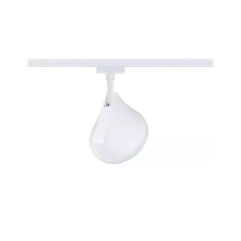 URail Spot sur rail Arena Spot individuel 850lm 15W 2700K gradable 230V Blanc signal