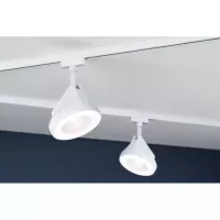 URail Gleisstrahler Arena Einzelstrahler 850 lm 15 W 2700 K dimmbar 230 V Signal weiß - système d'accrochage et décoration - détail 10