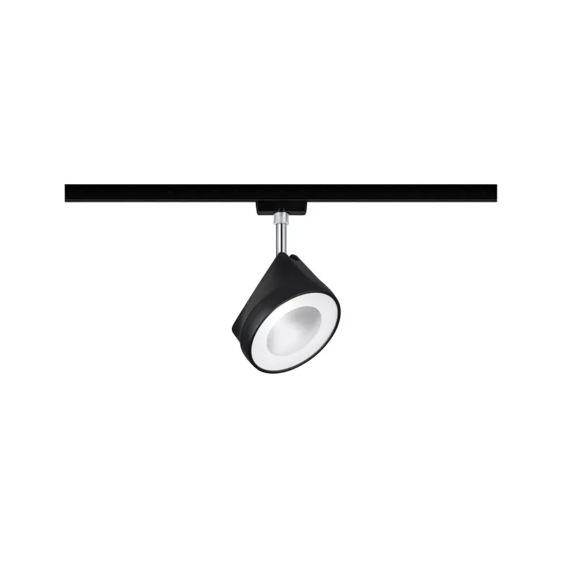 ,URail Spot sur rail Arena Spot individuel 860lm 14W 4000K gradable 230V Noir mat,,, - système d'accrochage et décoration