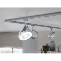 ,URail Spot sur rail Arena Spot individuel 950lm 15,,3W 4000K gradable 230V Chrome mat,,, - système d'accrochage et décoration - détail 6