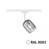 Foco para riel URail Blossom G9 máx. 10W regulable 230V Señal blanco,, Cristal, - système d'accrochage et décoration - détail 3