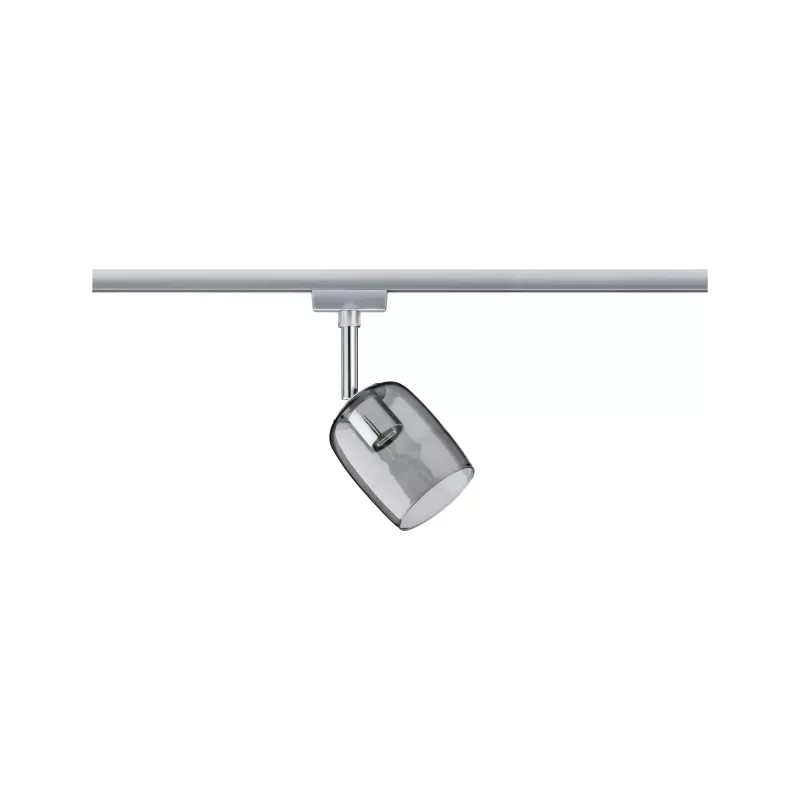 ,URail Spot sur rail Blossom Spot individuel G9 max. 10W gradable 230V Chrome mat,, Verre, - système d'accrochage et décoration
