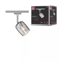 ,URail Spot sur rail Blossom Spot individuel G9 max. 10W gradable 230V Chrome mat,, Verre, - système d'accrochage et décoration - détail 5
