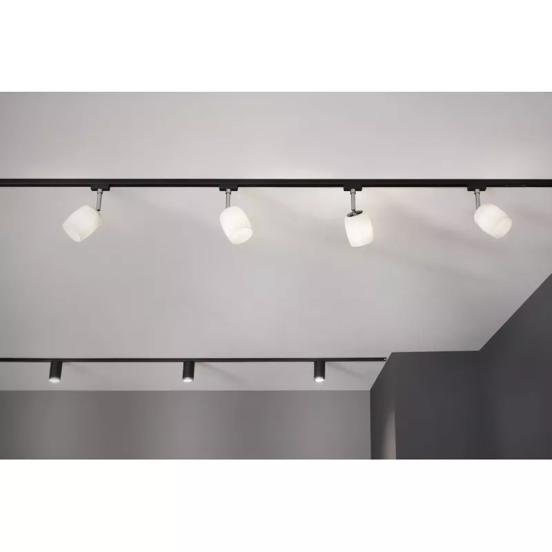 ,URail Spot sur rail Blossom Spot individuel G9 max. 10W gradable 230V Noir mat,,,