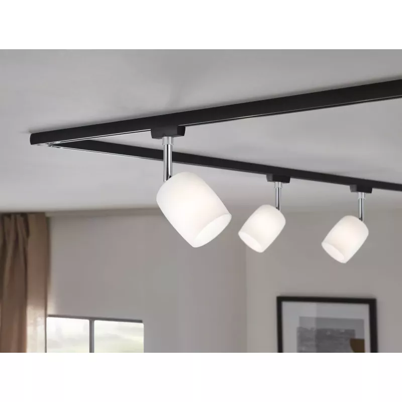 URail Spot on track Blossom Individual Spot G9 max. 10W dimmable 230V Matte Black