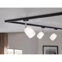 URail Spot on track Blossom Individual Spot G9 max. 10W dimmable 230V Matte Black - système d'accrochage et décoration - détail 7