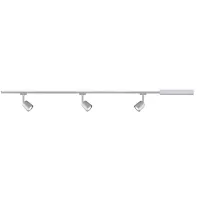 ,URail Spot sur rail Cover Kit de base GU10 max. 3x10W gradable 230V Chrome mat,,, - système d'accrochage et décoration - détail 3
