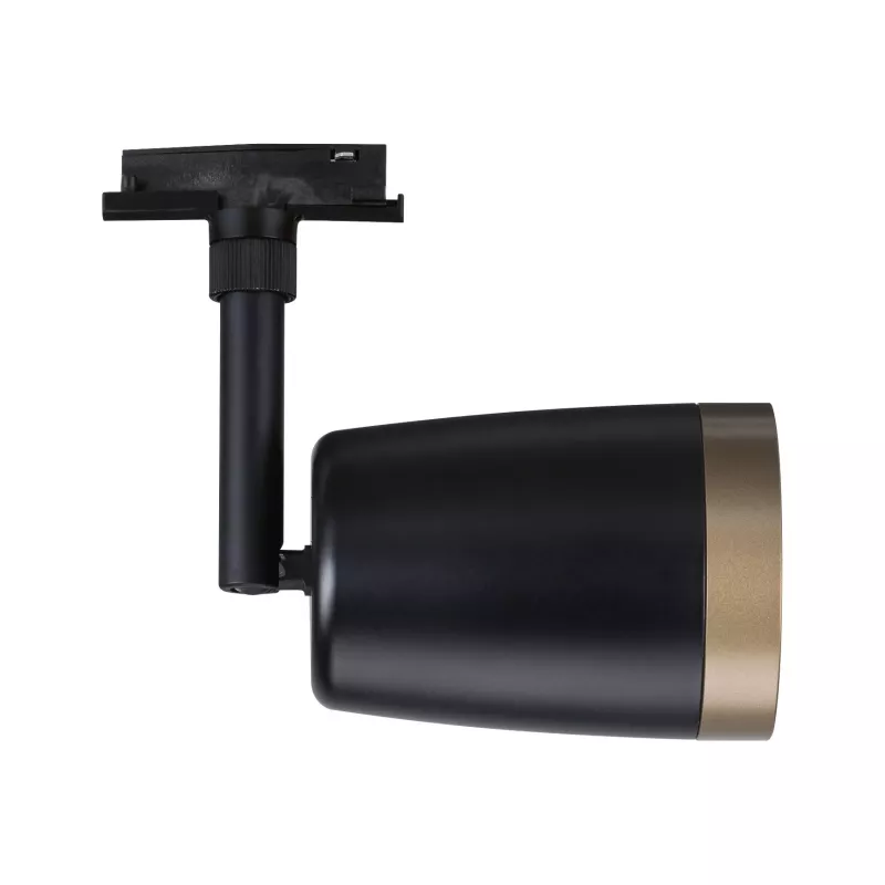 URail Spot on track, individual GU10 spotlight, max. 10W, 230V, matte black, gold PAULMANN 21 - Cimaise Tableau 