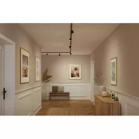 URail Spot on track, individual GU10 spotlight, max. 10W, 230V, matte black, gold - système d'accrochage et décoration - détail 10