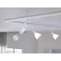 URail Schienenstrahler DecoSystems Basic E14 max. 20 W dimmbar 230 V Signal weiß - système d'accrochage et décoration - détail 7