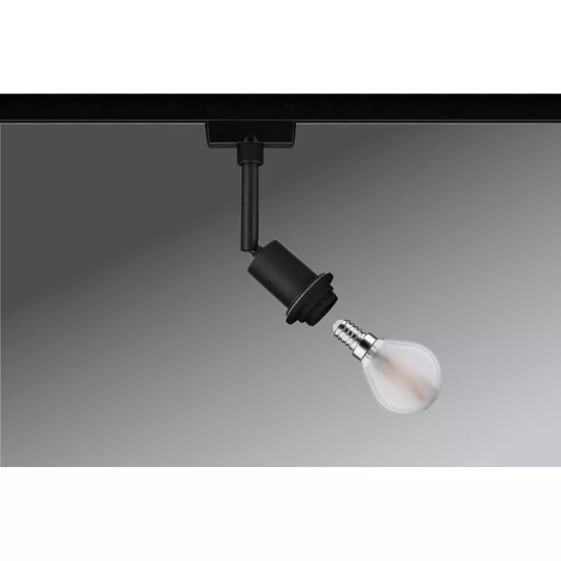 URail Schienenstrahler DecoSystems Basic Einzelstrahler E14 max. 20W dimmbar 230V PAULMANN 29 - Cimaise Tableau 