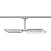 ,URail Spot sur rail Dipper Spot individuel 2x650lm 2x8W 2700K gradable 230V Chrome mat,,, - système d'accrochage et décoration - détail 4