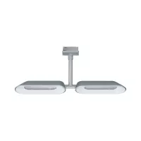 Foco individual para riel URail Dipper 2x650lm 2x8W 2700K regulable 230V Cromo mate,,, - système d'accrochage et décoration - détail 5