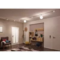 ,URail Track spotlight Globe Individual spotlight E14 max. 10W dimmable 230V Matt chrome,,, - système d'accrochage et décoration - détail 4