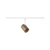 ,URail Spot sur rail Luxe GU10 max. 10W gradable 230V Doré mat,, Blanc signal, - système d'accrochage et décoration - détail 2