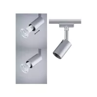 ,URail Track spotlight Pure I Individual spotlight GU10 max. 10W dimmable 230V Matt chrome,,, - système d'accrochage et décoration - détail 3