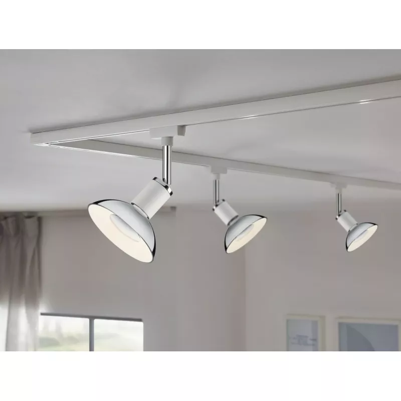 ,URail Spot sur rail Pure II Spot individuel GU10 max. 10W gradable 230V Blanc,,,