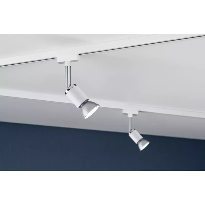 ,URail Pure II track spotlight Individual spotlight GU10 max. 10W dimmable 230V White,,,