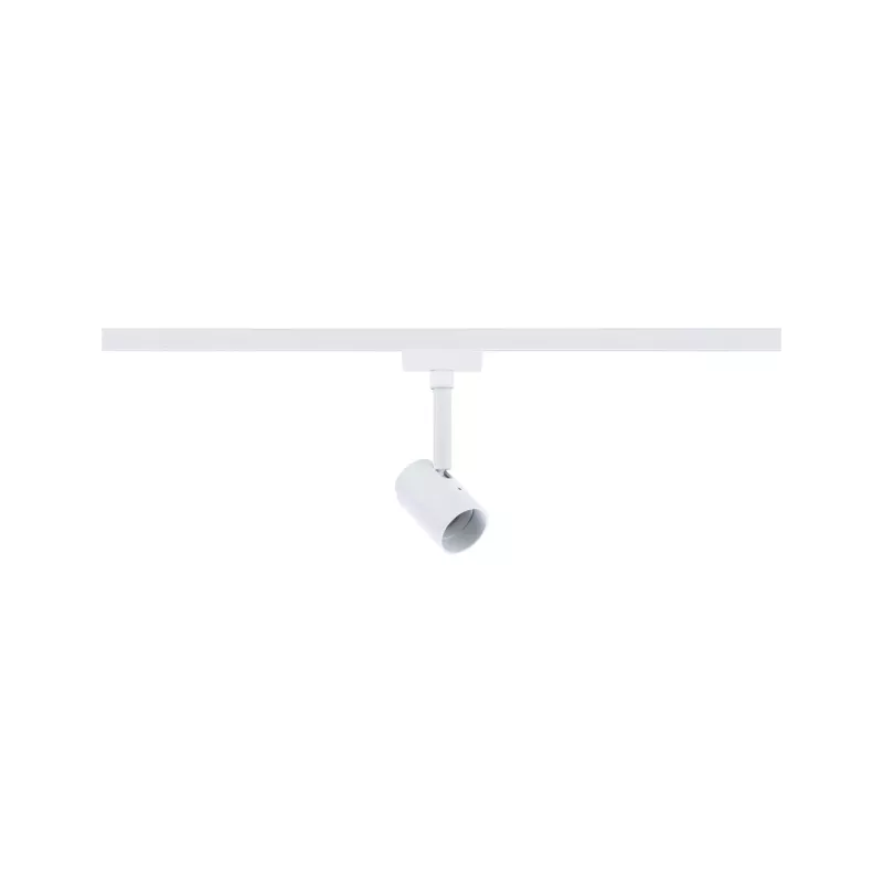 URail Gleisstrahler Runa Einzelstrahler GU10 max. 10W dimmbar 230V Signal weiß - système d'accrochage et décoration