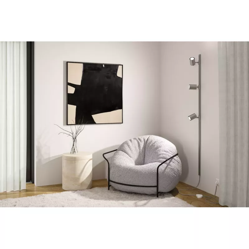 ,URail Spot sur rail Smart Home Zigbee 3.0 Luxe GU10 350lm 4,,8W RGBW+ gradable 230V, PAULMANN 43 - Cimaise Tableau 