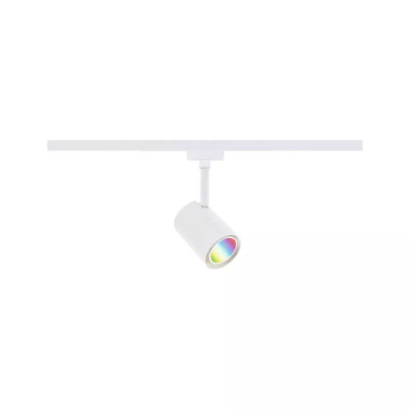 Foco de riel URail Smart Home Zigbee 3.0 Lujo GU10 350lm 4,8W RGBW+ regulable 230V Señal blanco, - système d'accrochage et décoration