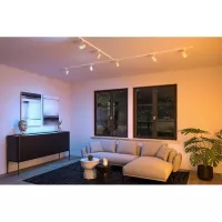 ,URail Spot sur rail Smart Home Zigbee 3.0 Luxe GU10 350lm 4,,8W RGBW+ gradable 230V Blanc signal, - système d'accrochage et décoration - détail 12