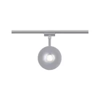 Foco individual esférico para riel URail, 493 lm, 7 W, 2700 K, regulable, 230 V, cromo mate, - système d'accrochage et décoration - détail 4