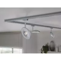 ,URail Spot sur rail Sphere Spot individuel 493lm 7W 2700K gradable 230V Chrome mat,,, - système d'accrochage et décoration - détail 7