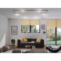 ,URail Spot sur rail Topa Dot Spot individuel 350lm 4,,9W 4000K gradable 230V Chrome,, Clair,,, - système d'accrochage et décoration - détail 6