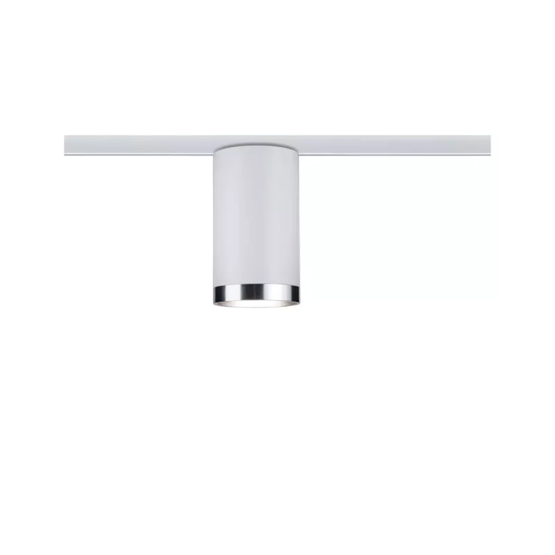 ,URail Spot sur rail Tube Spot individuel GU10 max. 10W gradable 230V Blanc,,, - système d'accrochage et décoration
