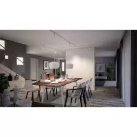 ,URail Spot sur rail Tube Spot individuel GU10 max. 10W gradable 230V Blanc,,, - système d'accrochage et décoration - détail 3