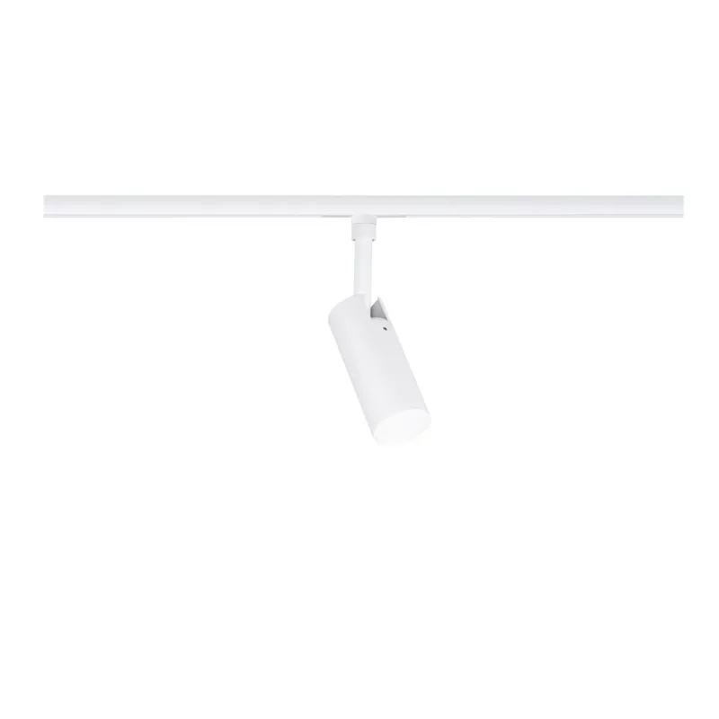 URail Spot sur rail Tubo Spot individuel 320lm 4W 2700 - 4000K 230V Blanc signal