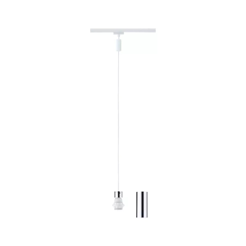 URail Suspension 2Easy E27 max. 20W gradable 230V Blanc signal - système d'accrochage et décoration