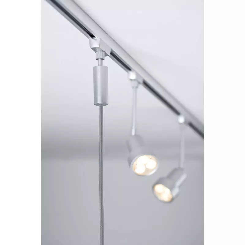 ,URail Pendant Lamp 2Easy E27 max. 20W dimmable 230V Matt chrome,,, PAULMANN 25 - Cimaise Tableau 