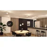 URail Suspension 3-Step-Dim Alejandro 800lm 10W 3000K gradable 230V Blanc signal - système d'accrochage et décoration - détail 10